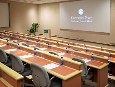 Photo of Tiered meeting room