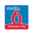 Brand logo for Studio 6 Huntsville, TX