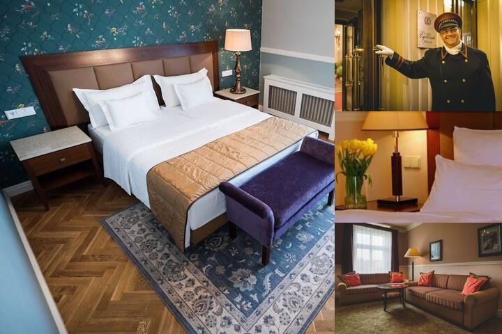 Esplanade Hotel Prague photo collage