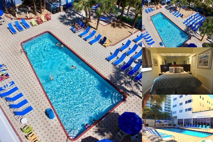 Crystal Beach Suites Hotel photo collage
