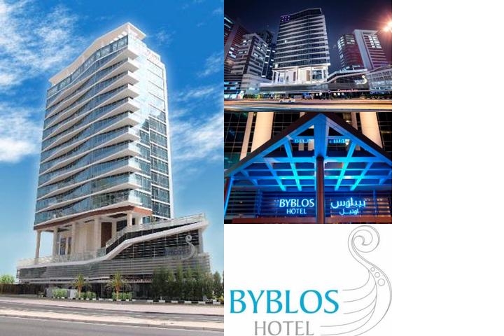 Byblos Hotel Dubai photo collage