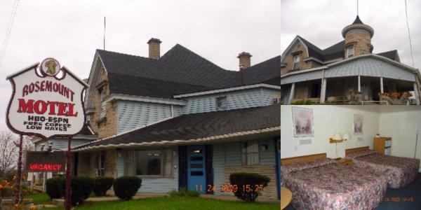 Rosemount Motel photo collage