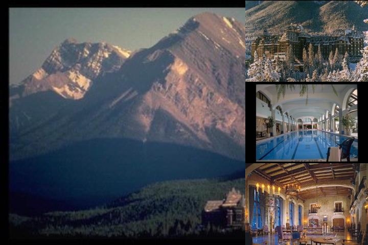 The Fairmont Banff Springs photo collage