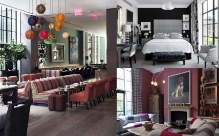 Crosby Street Hotel photo collage