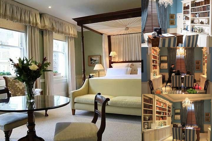 Cranley Hotel London photo collage