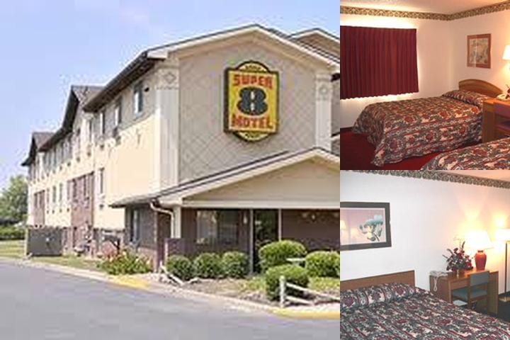 Super 8 Motel photo collage