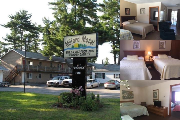 Milford Motel on the River photo collage