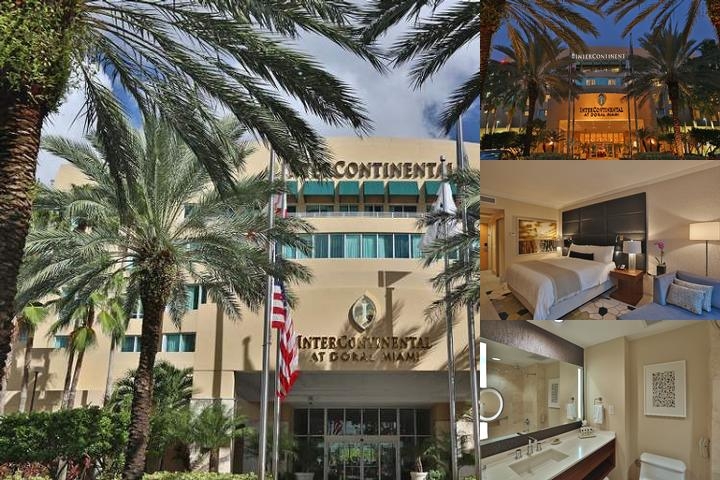 Intercontinental at Doral Miami, an IHG Hotel photo collage