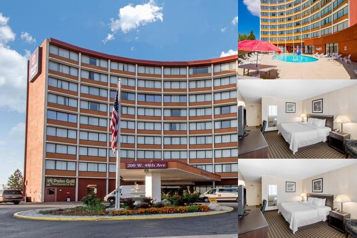 Clarion Hotel Denver Central photo collage