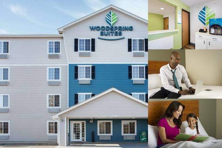 WoodSpring Suites Charlotte Shelby photo collage