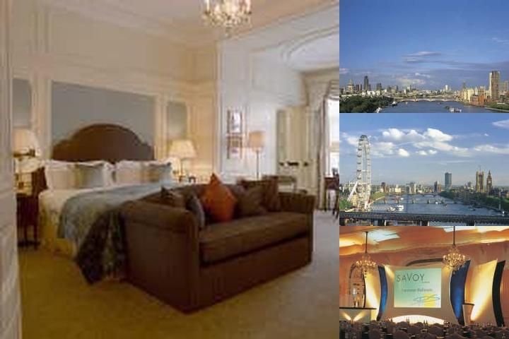 The Savoy a Fairmont Hotel photo collage