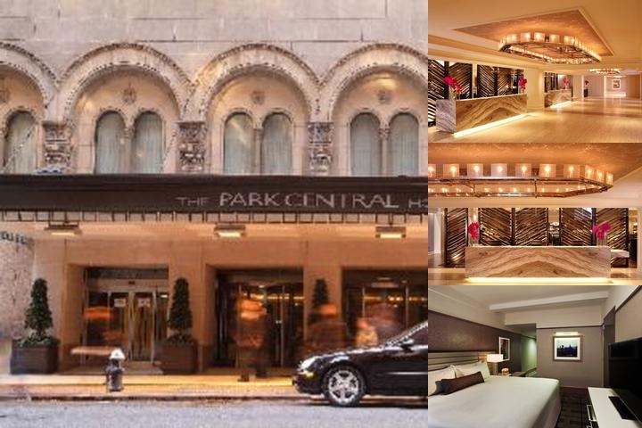 Park Central New York Hotel photo collage