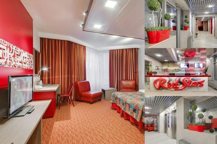 Red Stars Hotel photo collage