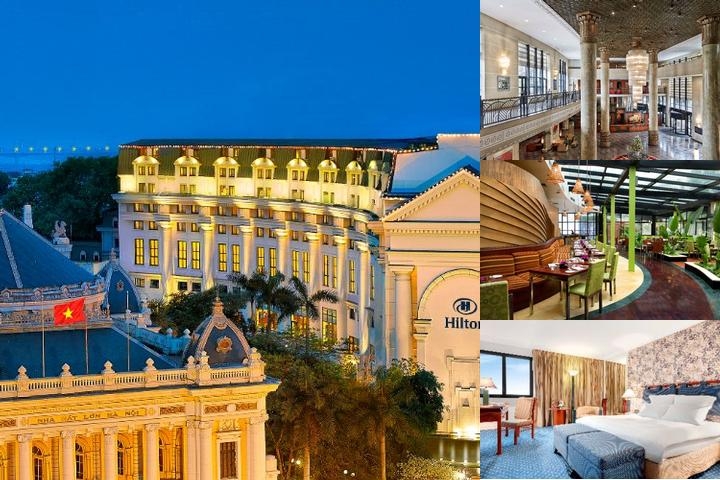 Hilton Hanoi Opera photo collage