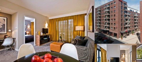 Adina Apartment Hotel Hamburg Michel photo collage