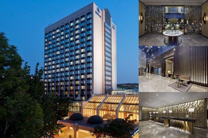 Ankara Hilton photo collage