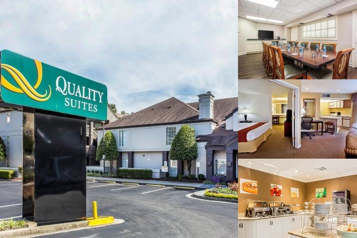 Quality Suites Atlanta Buckhead Village North photo collage