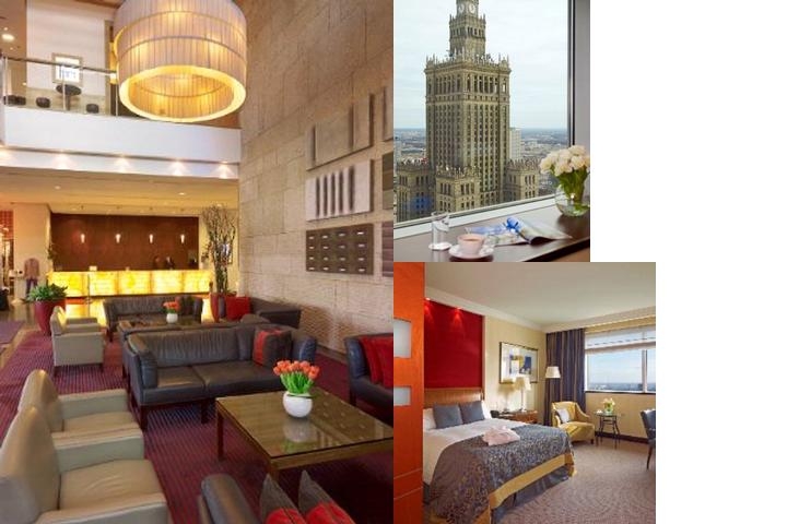 Intercontinental Warsaw photo collage