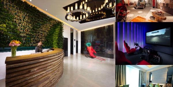 Hotel Madera Hong Kong photo collage