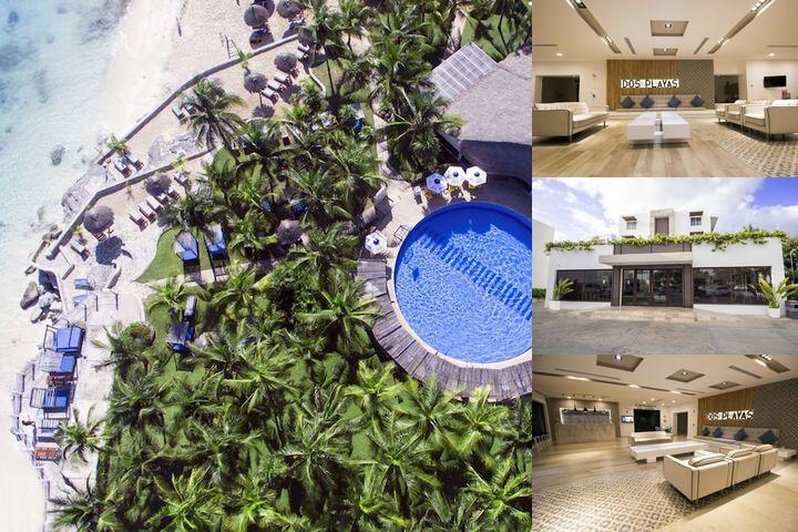 Hotel Dos Playas Faranda Cancun photo collage