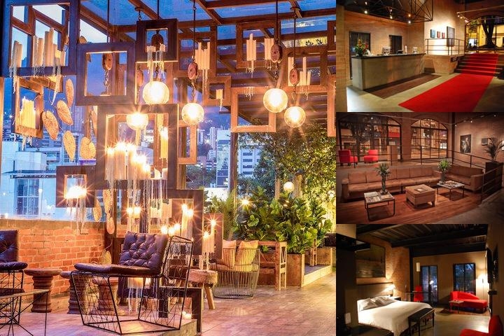 The Art Hotel Medellin photo collage