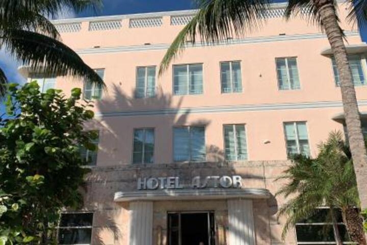 Hotel Astor photo collage
