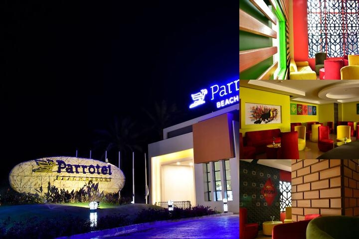 Parrotel Beach Resort photo collage