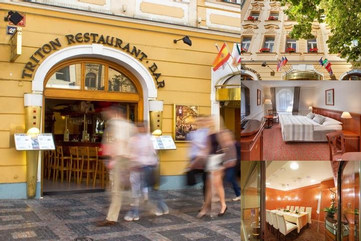 Adria Hotel Prague photo collage
