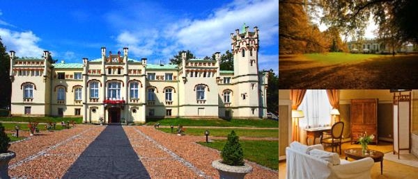 Paszkowka Palace photo collage