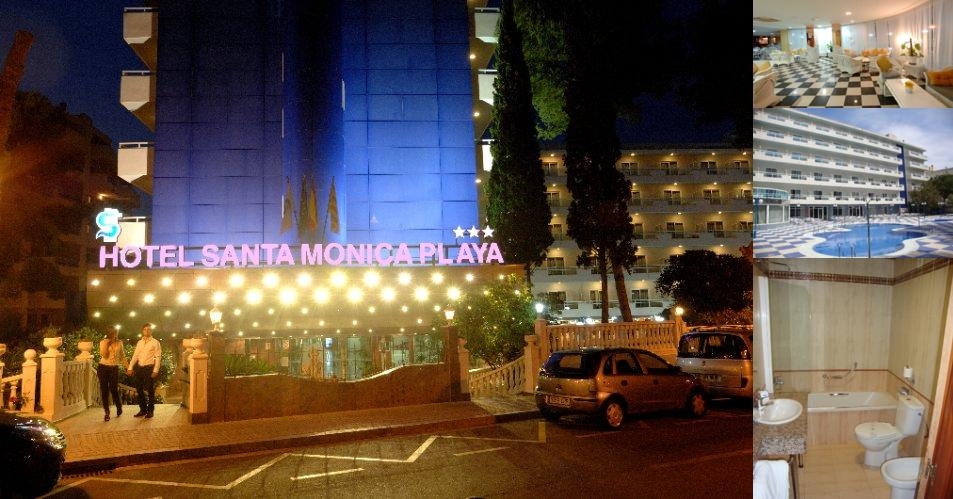 Santa Monica Playa photo collage