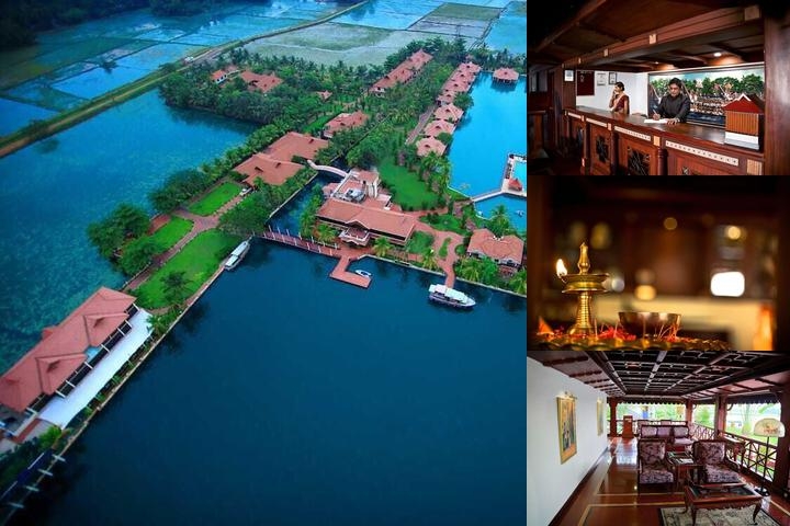 Sterling Lake Palace Alleppey photo collage