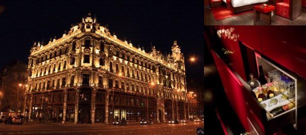 Buddha-Bar Hotel Budapest Klotild Palace photo collage
