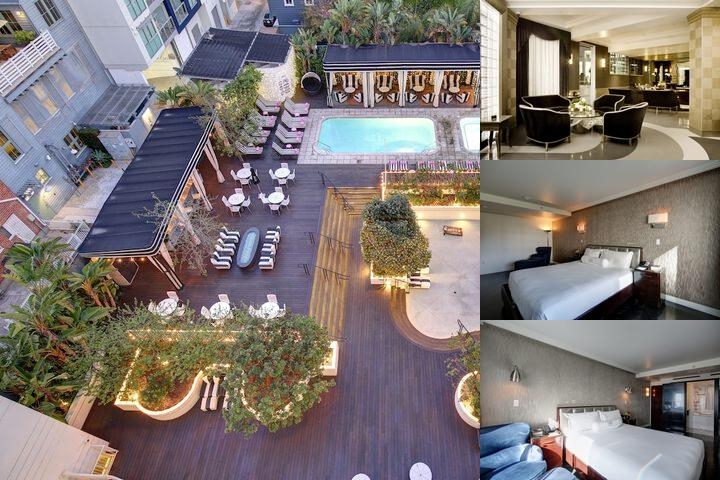 Hotel Shangri La Santa Monica photo collage