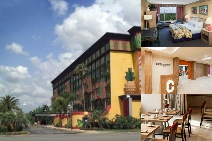Orlando Vista Hotel photo collage