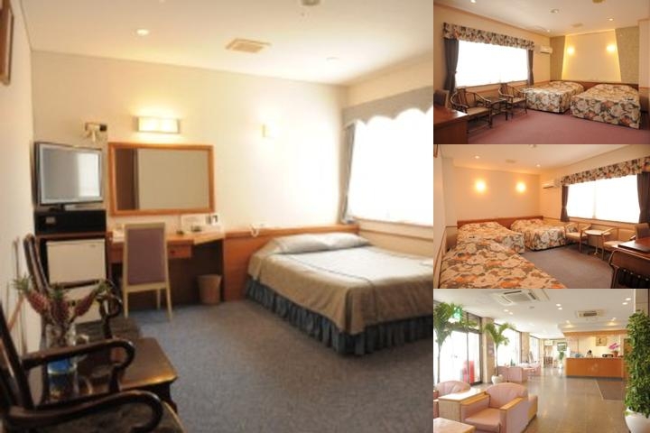 Crown Hotel Okinawa photo collage