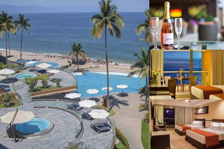 Sunset Plaza Beach Resort & Spa Pto Vallarta All Inclusive photo collage