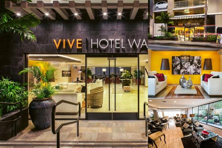 Vive Hotel Waikiki photo collage