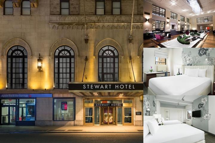 Stewart Hotel photo collage