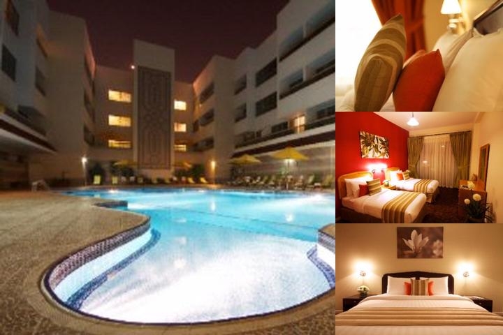 Oasis Court Hotel photo collage