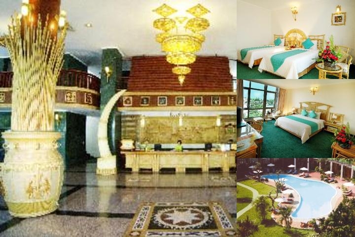 Green Hotel Hue photo collage