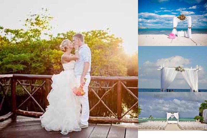 Bel Air Riviera Maya by Dreams Wedding photo collage