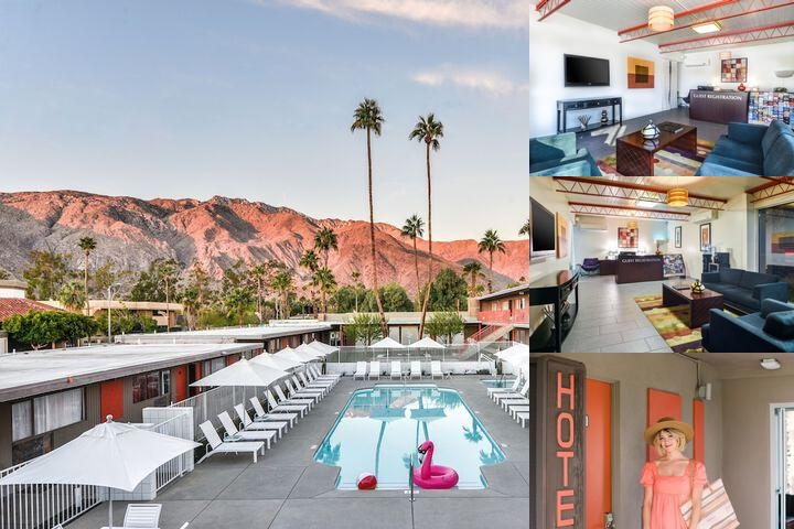 The Skylark a Palm Springs Hotel photo collage