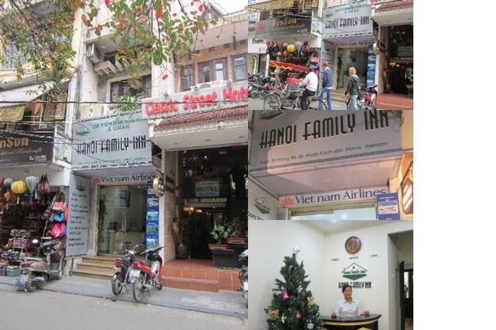 Hanoi Family Inn photo collage
