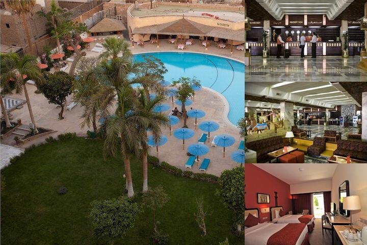 Aracan Eatabe Luxor Hotel photo collage