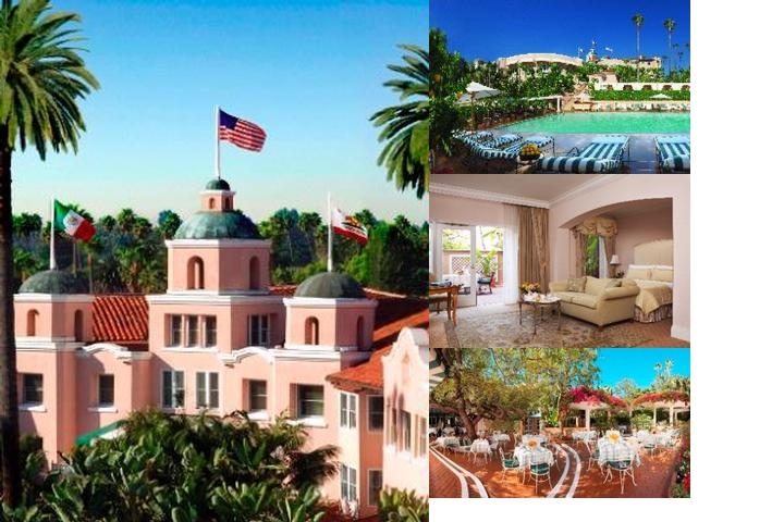 The Beverly Hills Hotel photo collage