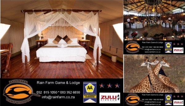 Rain Farm Game & Lodge photo collage