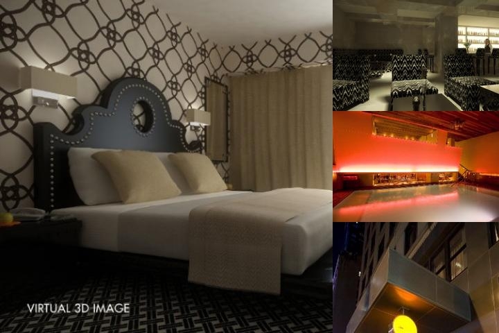 45 Times Square Hotel photo collage
