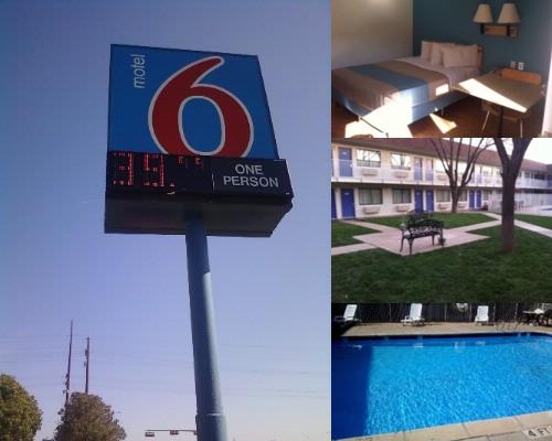 Motel 6 Lubbock, TX photo collage