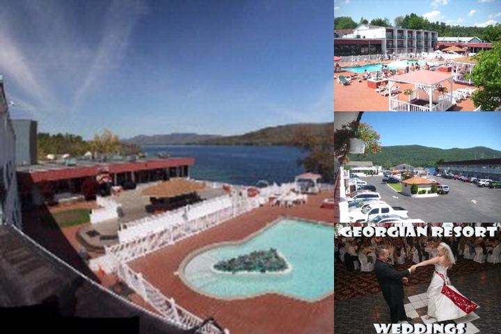 The Georgian Lakeside Resort photo collage