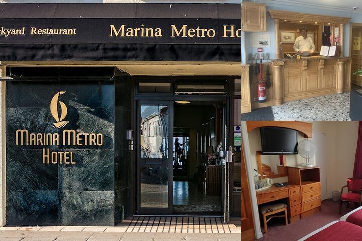 Marina Metro Hotel photo collage